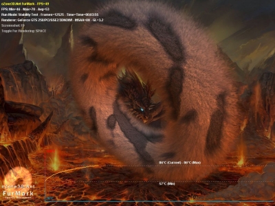 FurMark - OpenGL benchmark and graphics card stability test