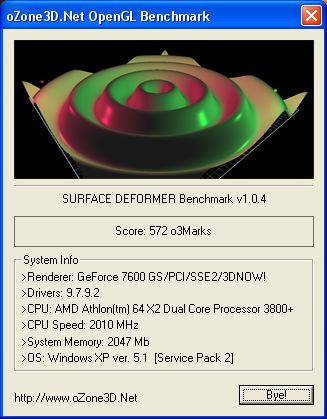 GIGABYTE NVIDIA GeForce 7600 GS