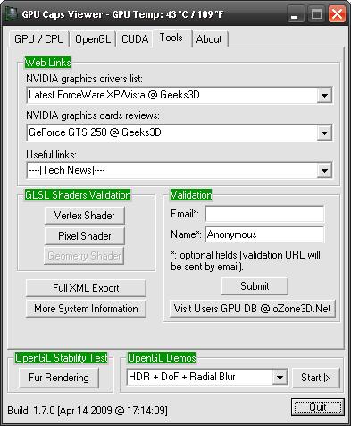 how to tell if my graphics card can support opengl 3.3