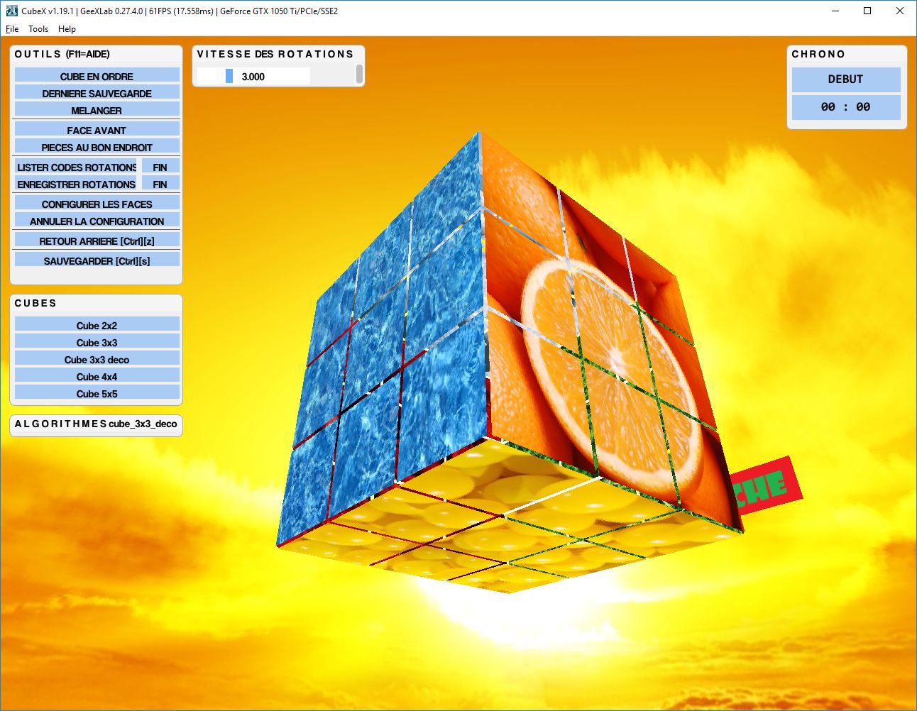 Puzzle 3D cubique