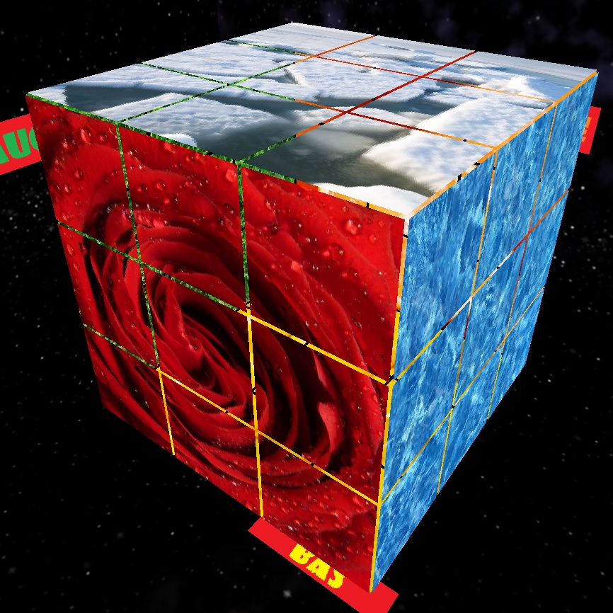 Cube 3x3 déco