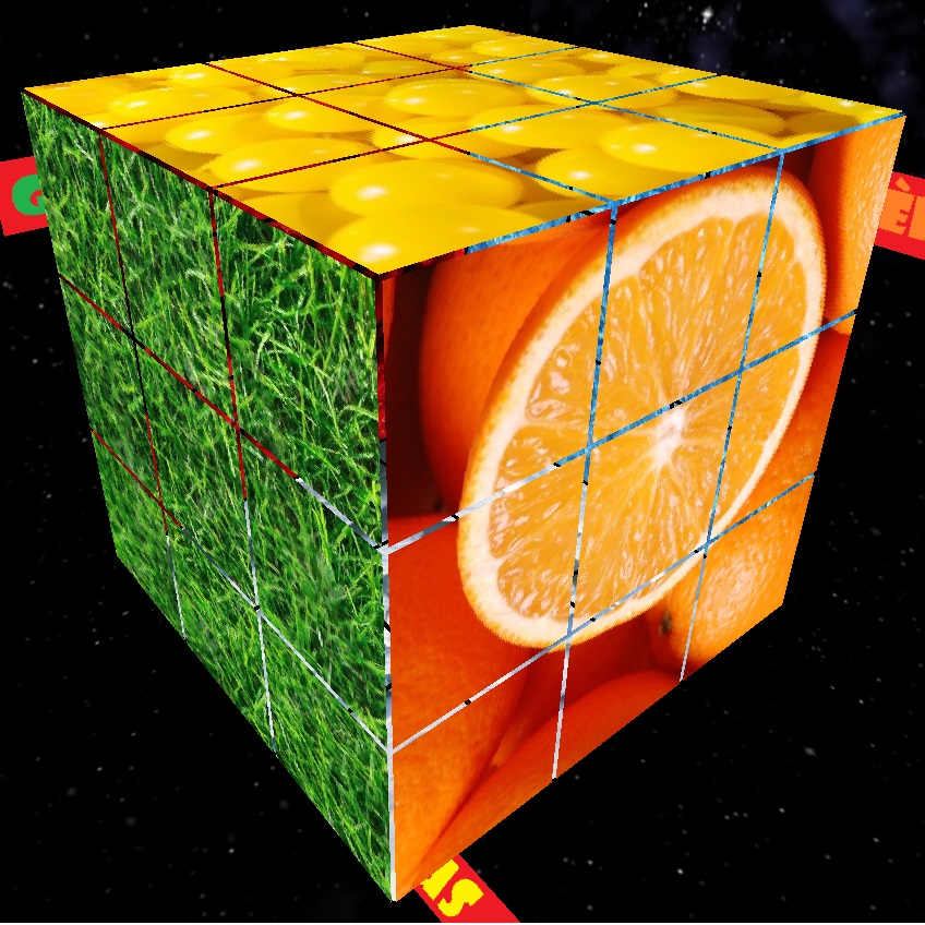 Cube 3x3 déco