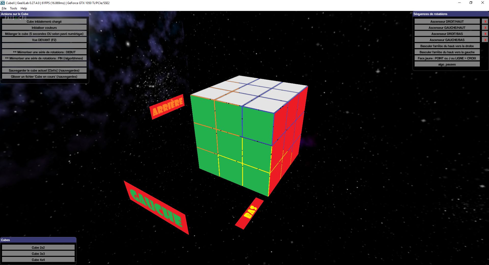 Puzzle 3D cubique