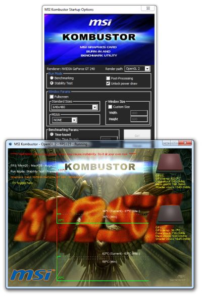 MSI Kombustor 4.1.27 for android instal