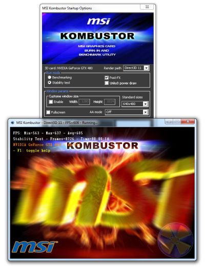 MSI Kombustor 4.1.27 instal the new for android
