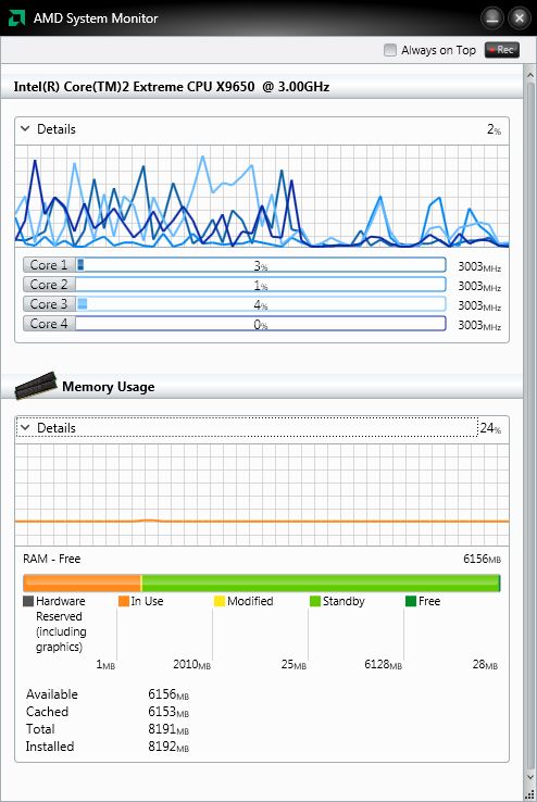 Tool] AMD System Monitor 0.91 for CPU, GPU and APU |