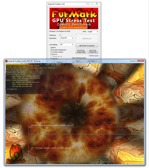 Geeks3D FurMark 1.37 free downloads