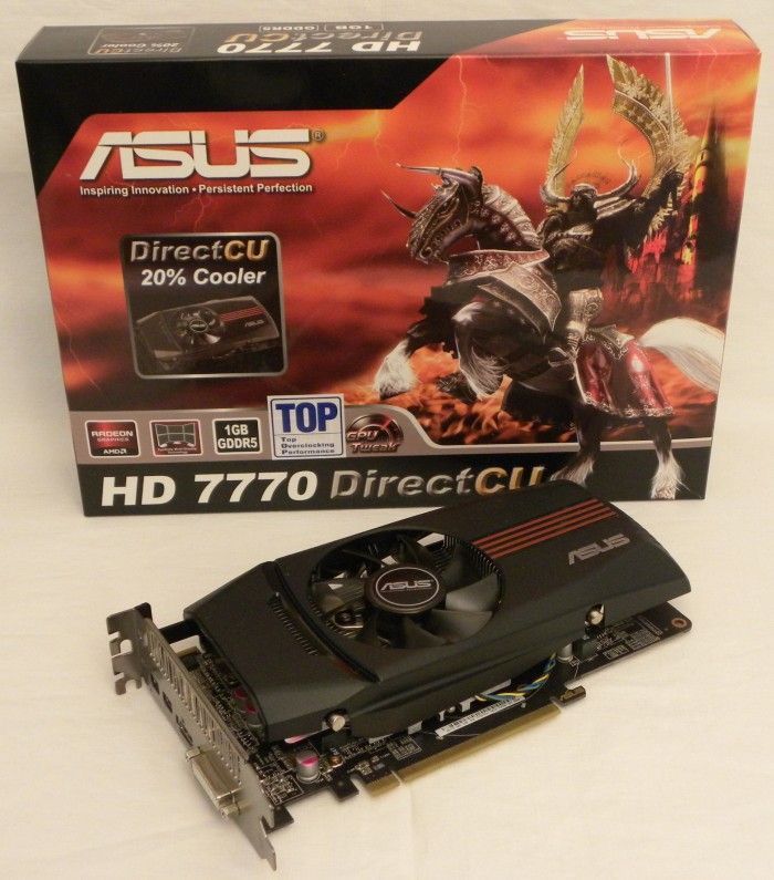 ASUS Radeon HD 7770 DirectCU TOP Review 