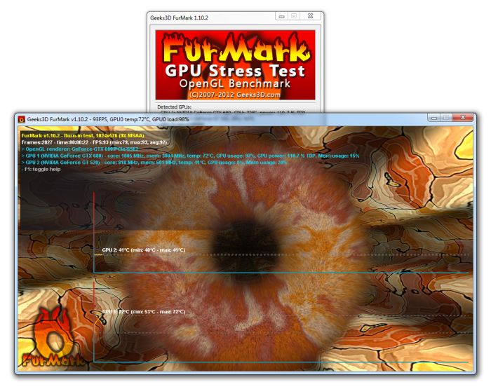 Geeks3D FurMark 1.35 instal