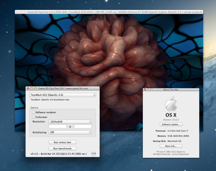 mac os opengl version support