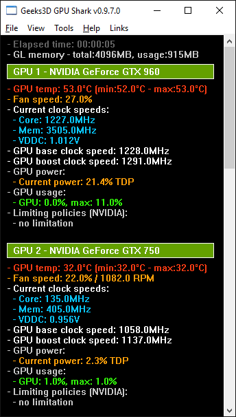 GPU Shark 0.31.0 free instal