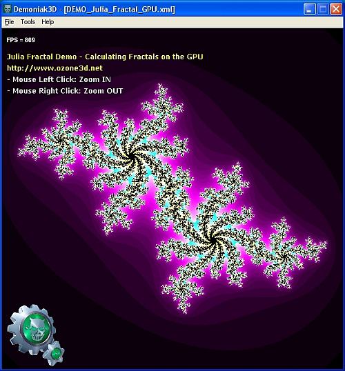 Demoniak3D Julia Fractal