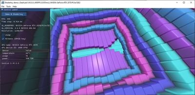 Shadertoy to GeeXLab Demopack screenshot