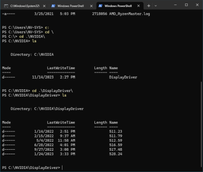 Windows Terminal screenshot