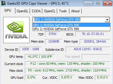 GPU Caps Viewer 1.14.0 Available (OpenGL 4.2, glMAXXX) | Geeks3D