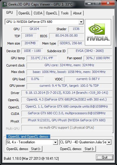 NVIDIA R320.14 Beta for Windows | Geeks3D