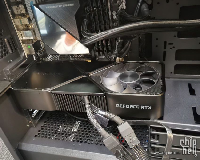NVIDIA GeForce RTX 3090 in real life
