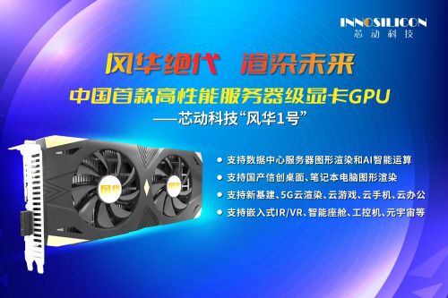 China's first GPU: Innosilicon Fenghua No. 1